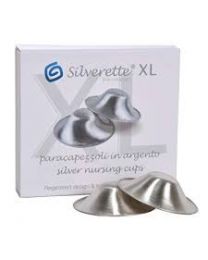 Silverette XL Zilverkapjes speciaal voor de grote tepelhof.